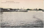 Friedrichshafen Bodensee, Lake Steamer Boat Harbor & Waterfront Scene On C1900s Vintage Postcard - Friedrichshafen
