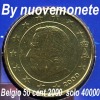 BELGIO BELGIQUE 50 CENT 2000 DA DIVISIONALE BU FDC RARITA´ SOLO 40.000 ESEMPLARI - Belgien