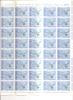 54065)n°2 Fogli Interi Di 40 Valori Da 90£ E 40£ Serie Europa Cept - Full Sheets