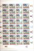 54066)foglio Intero Di 32 Valori Da 650£ Serie Inter Campione D'italia - Full Sheets