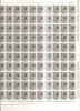 54085)foglio Intero Di 100 Valori Da 1£ Serie Siracusana - Full Sheets