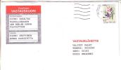 GOOD FINLAND Postal Cover 2011 - Good Stamped: Flowers - Gebraucht