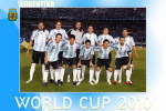 [Y38-09 ]  Argentina  South Africa FIFA World Cup  , Postal Stationery -- Articles Postaux -- Postsache F - 2010 – Afrique Du Sud