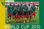 [Y38-16 ]  Cameroon  South Africa FIFA World Cup  , Postal Stationery -- Articles Postaux -- Postsache F - 2010 – Sud Africa