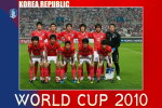 [Y38-20 ]  Korea Republic 2010  South Africa FIFA World Cup  , Postal Stationery -- Articles Postaux -- Postsache F - 2010 – Südafrika