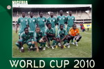 [Y38-21 ]  Nigeria 2010  South Africa FIFA World Cup  , Postal Stationery -- Articles Postaux -- Postsache F - 2010 – Afrique Du Sud