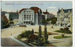 Germany Magdeburg 1918 Opera Theatre Theater Teatro Opernhaus Stadttheater - Maagdenburg