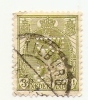 Nederland 1901 Wilhelmina 3c (o) Perfin BK - Gebruikt