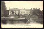 CPA  ANCIENNE- FRANCE- LA FERTÉ-ALAIS (91)- LE CHATEAU DU VAL D'ESSONNE- LE PONT EN GROS PLAN AVEC GRILLE FER FORGÉ - La Ferte Alais