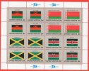 NATIONS  UNIES  1983  __DRAPEAUX  DES  ETATS  MEMBRES__N°394/397__NEUF**VOIR SCAN - Blocks & Sheetlets