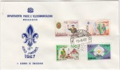 PGL 3322 - SOMALIA Yv N°70/73 FDC SCOUTISM - Somalie (1960-...)