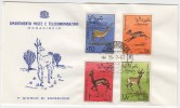 PGL 3327 - SOMALIA Yv N°62/65 FDC ANIMAUX - Somalie (1960-...)