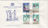 PGL 3328 - SOMALIA Yv N°66/69 FDC - Somalia (1960-...)