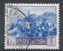 1949-50 SAN MARINO USATO PAESAGGI 3 LIRE - RR8758 - Oblitérés