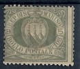 1892-94 SAN MARINO STEMMA 5 CENT MH * - RR8763-3 - Neufs