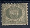 1892-94 SAN MARINO STEMMA 5 CENT MH * - RR8763-4 - Ongebruikt