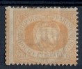 1892-94 SAN MARINO STEMMA 30 CENT MH * - RR8763 - Ungebraucht