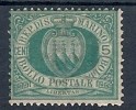 1894-99 SAN MARINO STEMMA 5 CENT MH * - RR8764 - Ungebraucht