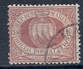 1894-99 SAN MARINO USATO STEMMA 10 CENT - RR8764 - Usados