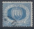 1894-99 SAN MARINO USATO STEMMA 25 CENT - RR8765-2 - Oblitérés