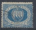 1894-99 SAN MARINO USATO STEMMA 25 CENT - RR8765-3 - Oblitérés