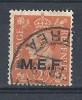 1943-47 OCC. INGLESI MEF USATO 2 P - RR8771 - Ocu. Británica MEF