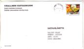 GOOD FINLAND Postal Cover 2010 - Good Stamped: Retro Boots - Lettres & Documents