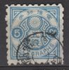 Timbre Télégraphe Du Japon N° 5 Oblitéré ° - Telegraph Stamps