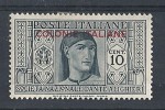 1932 EMISSIONI GENERALI DANTE 10 CENT MH * - RR8785 - Emissioni Generali