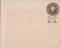 Br India Queen Victoria, Postal Stationery Envelope, Princely State Gwalior Overprint, Lashkar Postmark, Snake, India - Gwalior