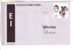 GOOD FINLAND Postal Cover 2010 - Good Stamped: Rings - Covers & Documents