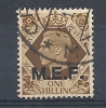 1943-47 OCC. INGLESE USATO MEF 1 S - RR8786-2 - Occup. Britannica MEF