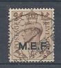 1943-47 OCC. INGLESE USATO MEF 5 P - RR8786-6 - Britische Bes. MeF