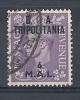 1950 OCC. INGLESE TRIPOLITANIA USATO BA 6 M - R8788-2 - Tripolitaine