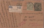 Br India King George VI, Postal Card, Registered, India As Per The Scan - 1911-35 Roi Georges V