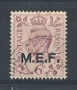 1943-47 OCC. INGLESE MEF USATO 6 P - RR8789 - Occ. Britanique MEF