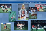 [Y38-45  ]  1990 FIFA World Cup Italy   , Postal Stationery -- Articles Postaux -- Postsache F - 1990 – Italien