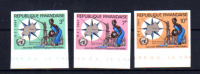 Journée Météorologique Mondiale,  RWANDA  67 / 69 Nd**, - Unused Stamps