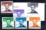 1965    Abraham Lincoln, 92 / 97 Nd**,   Imperforate - Nuevos