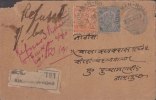 Br India King George V, Postal Card, Registered, India As Per The Scan - 1911-35 Koning George V