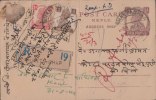 Br India King George VI, Postal Card, Registered, India As Per The Scan - 1911-35 Roi Georges V