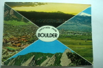 Colorado - Greeting From Boulder - Autres & Non Classés