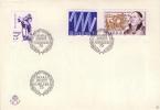 Enveloppe Avec Cachet " Skara 20.5.1975 Jubileer 75  Timbres 884 à 886 - Covers & Documents