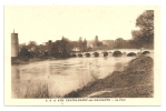 Chateauneuf-sur-charente (16) : Le Pont En 1930. - Chateauneuf Sur Charente