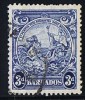 BARBADOS  1938  Badge Of The Colony  3 D. Blue  SG 252c  Used - Barbados (...-1966)