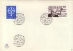 Enveloppe Avec Cachet " Göteborg  19.6.1976 Jubileer 76 Timbres 932 Et 933 - Brieven En Documenten