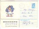 GOOD USSR Postal Cover 1981 - Happy New Year - Nouvel An