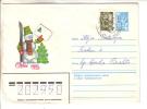 GOOD USSR Postal Cover 1980 - Happy New Year - Nouvel An