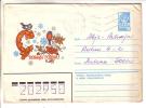 GOOD USSR Postal Cover 1981 - Happy New Year - New Year