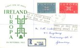 IRELAND 1963 EUROPA CEPT FDC R-COVER - 1963